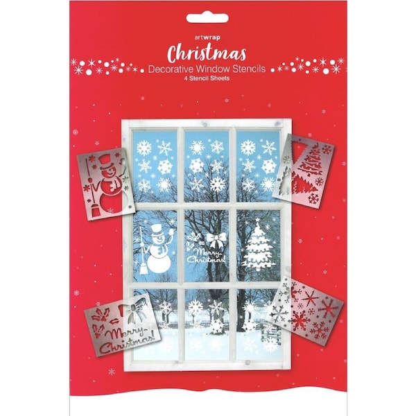 Christmas Window Stencil Set
