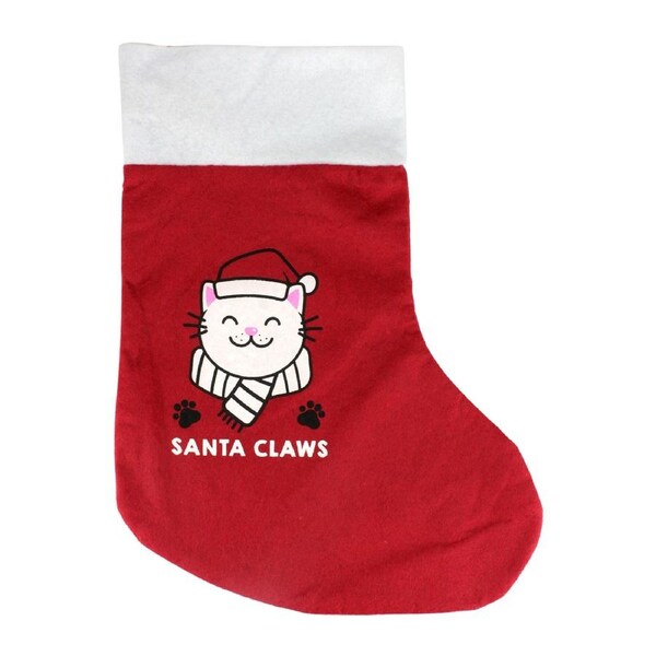 Santa Claws Christmas Stocking