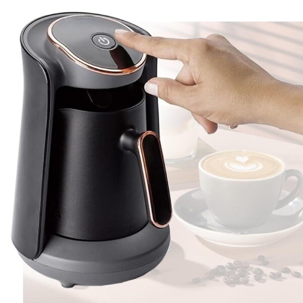 500ml Electric Turkish Greek Coffee Maker Boiled Coffee Kettle Brew Tea Espresso