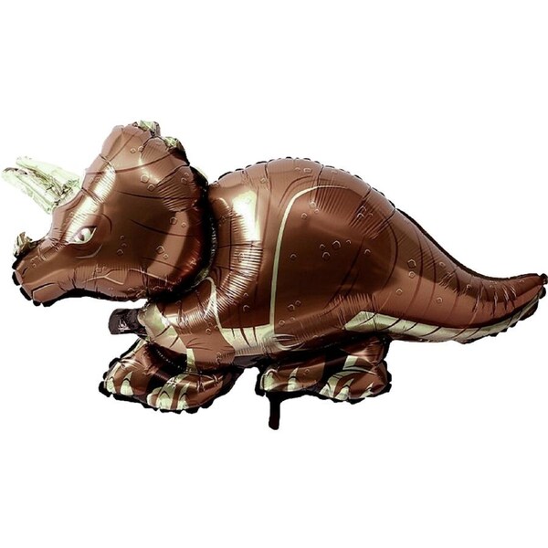 Triceratops Supershape Foil Helium Balloon 110cm