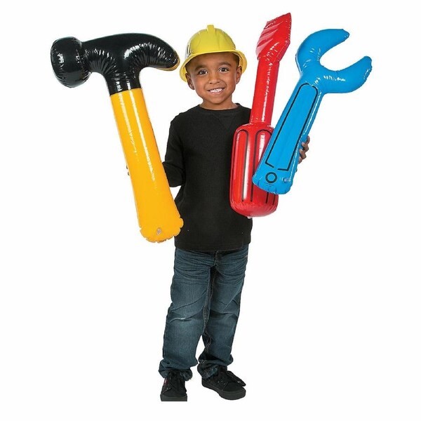 Inflatable Construction Tools (Set of 3)