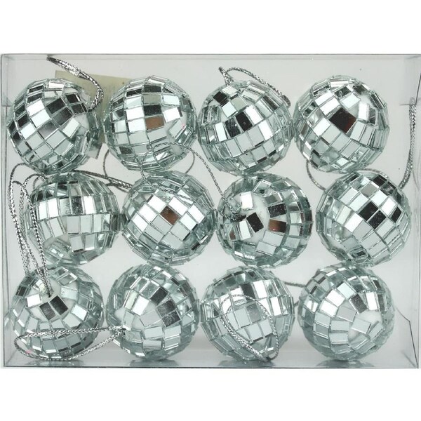 Disco Mini Mirror Balls 3cm (Pack of 12)