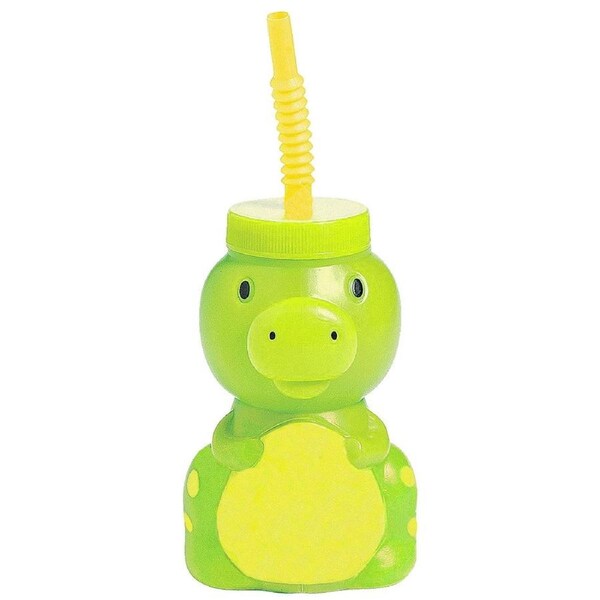 Little Dino Novelty Cup with Straw