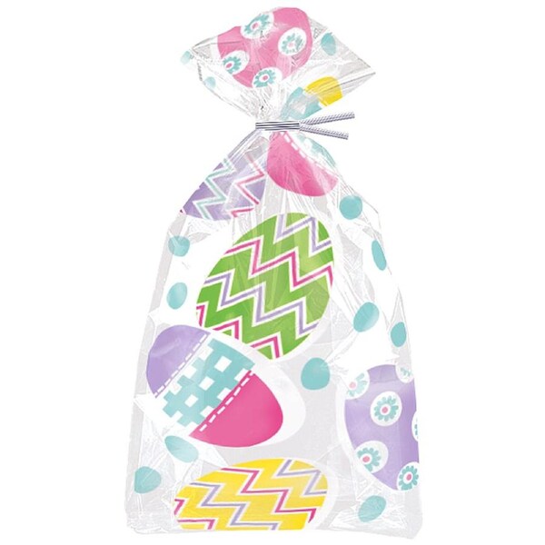 Lilac Easter Cellophane Treat Bags (Pack of 20)