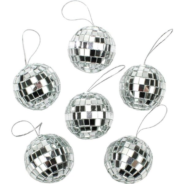 Disco Mirror Balls 5cm (Pack of 6)