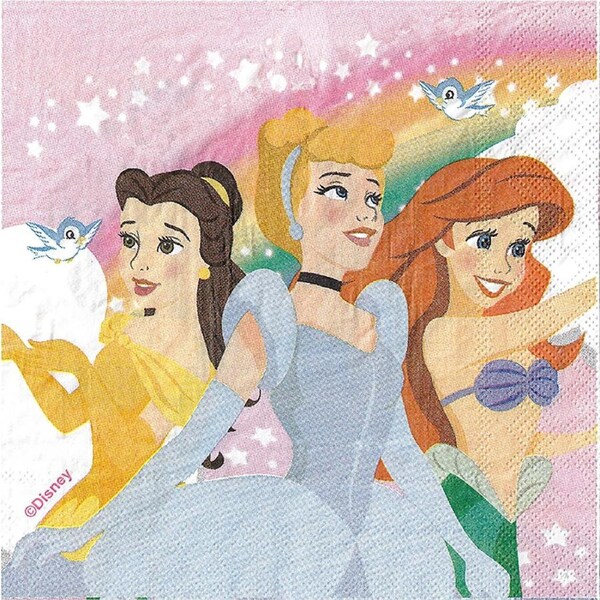 Disney Princess Dreams Large Napkins / Serviettes (Pack of 20)
