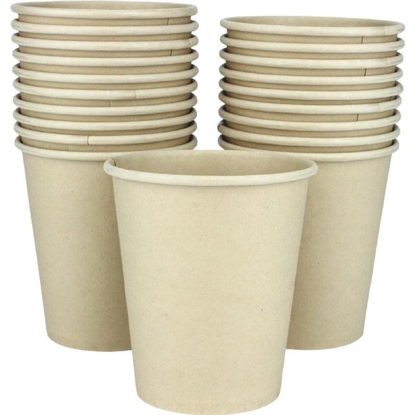 Eco Biodegradable Paper Cups 285ml (Pack of 20)