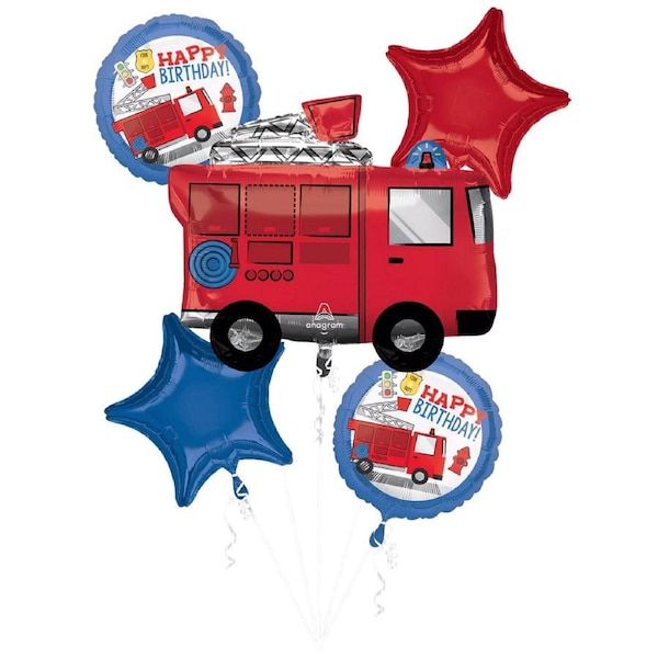 First Responders Helium Balloon Bouquet