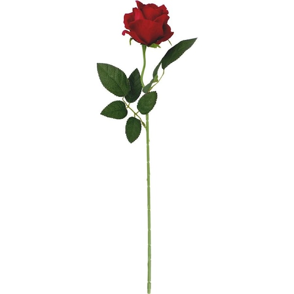 Artificial Red Rose (1 Stem)