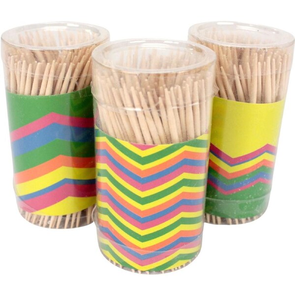 Wooden Toothpicks (Pack of 3)