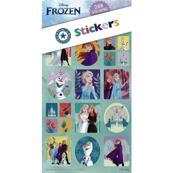 Frozen Sticker Book (12 Sheets)