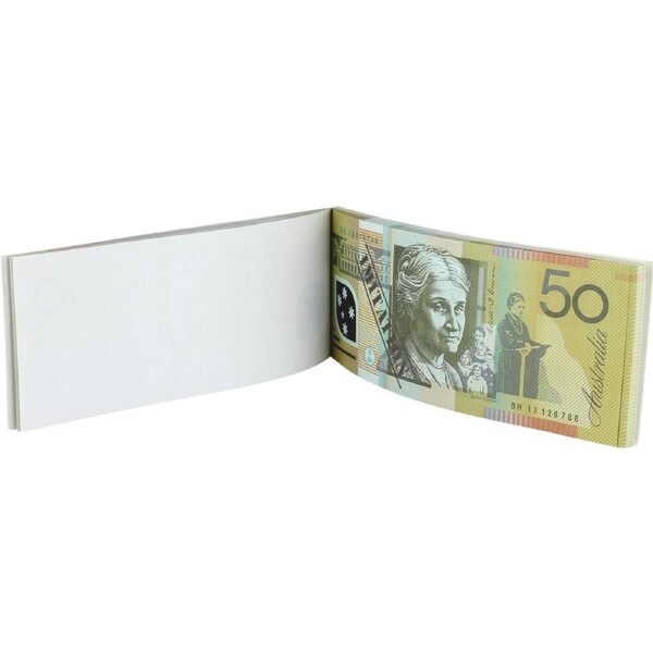 Australian 50 Dollar Paper Play Money (50 Sheets)