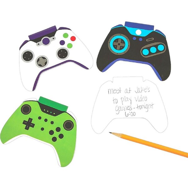 Game Controller Shaped Notepads (Pack of 24)