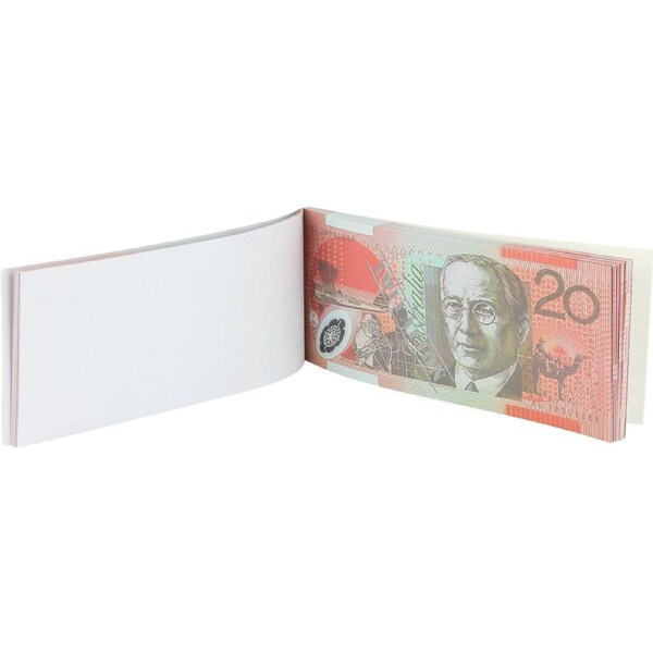 Australian 20 Dollar Paper Play Money (50 Sheets)