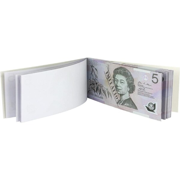 Australian 5 Dollar Paper Play Money (50 Sheets)