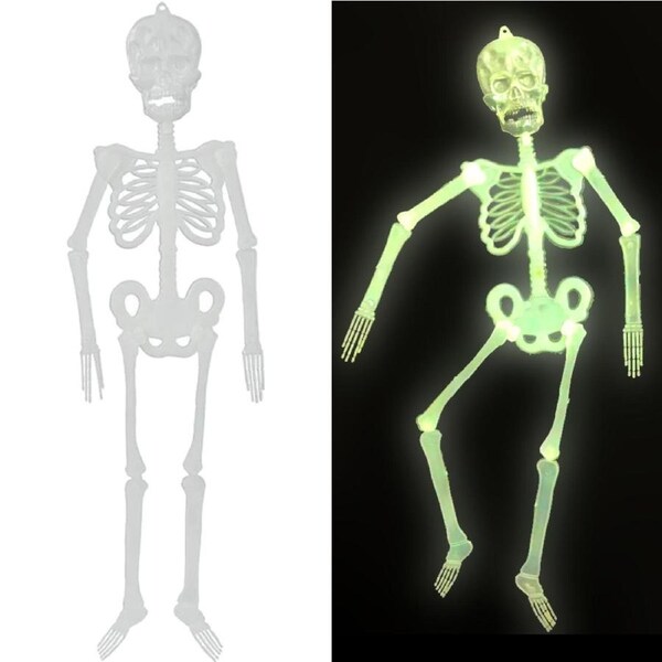 Glow in the Dark Skeleton Decoration 32cm