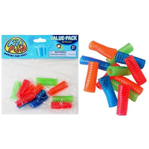 Assorted Glitter Pencil Grips (Pack of 12)