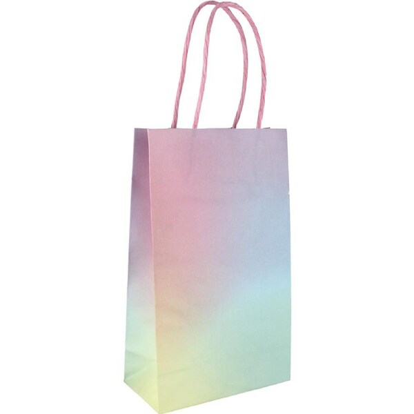 Pastel Ombre Paper Gift Bags (Pack of 5)