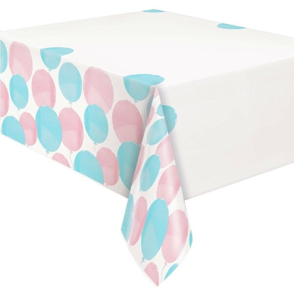 Gender Reveal Party Plastic Tablecloth