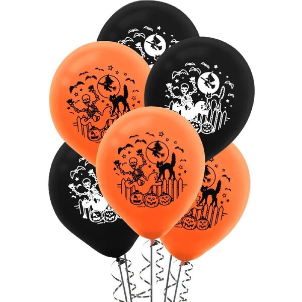 Spooky Halloween Balloons (Pack of 10)