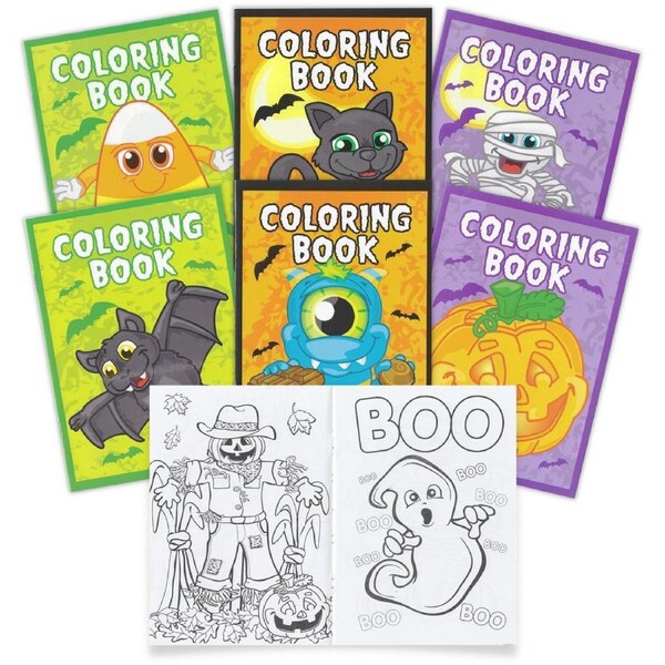 Halloween Colouring Books (Pack of 12)