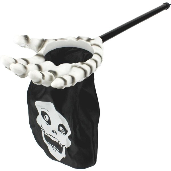 Skeleton Hand Trick or Treat Loot Scoop Bag