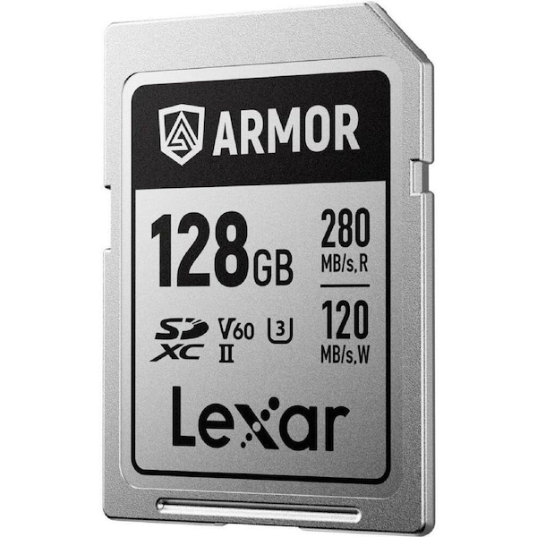 Lexar Professional ARMOR Silver Pro SDXC UHS-II Card - 128GB