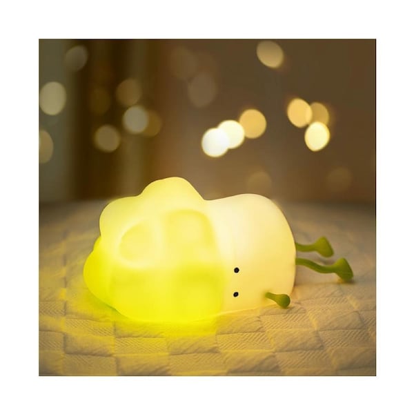 Night Light for Kids, Cute Cabbage Silicone Nursery Night Light for Kids Toddler, Dimmable Baby Night Light with Timer, Rechargeable Portable Table Lamp