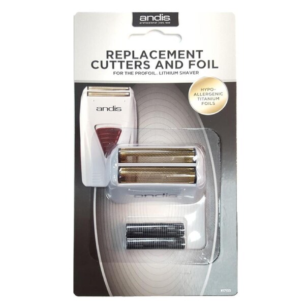 3x Andis ProFoil Replacement Cutters and Foil Set