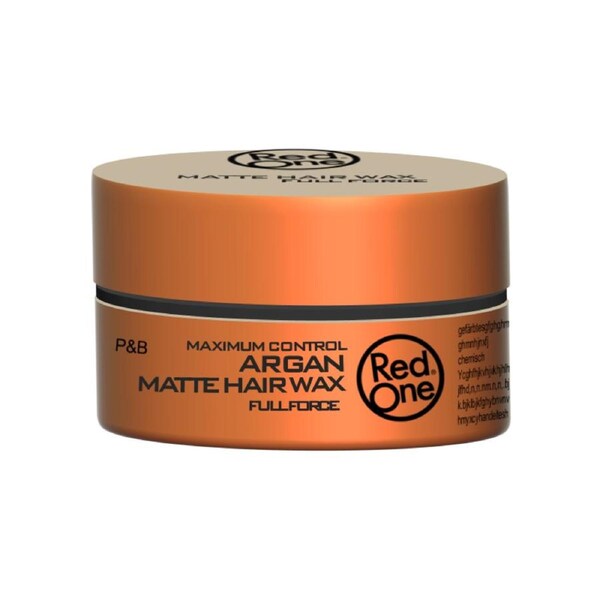3x RedOne Matte Hair Wax Argan 150ml