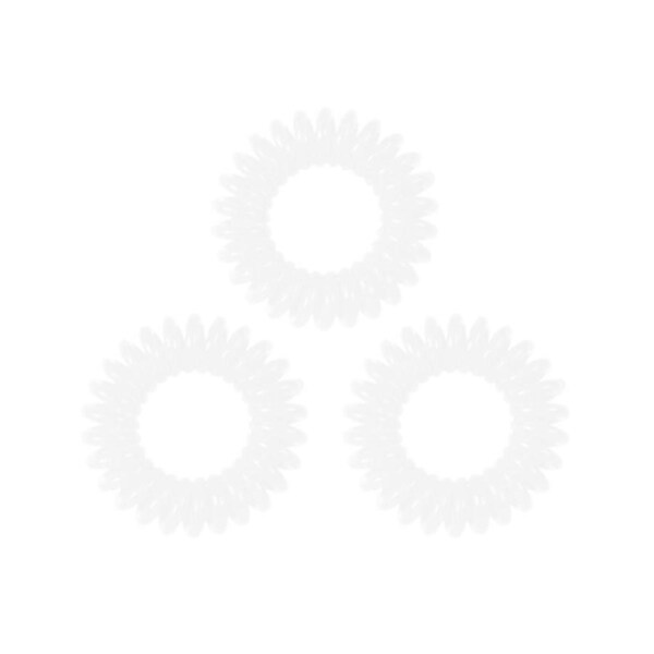 6x Glammar Tangle Tie Clear 3pk