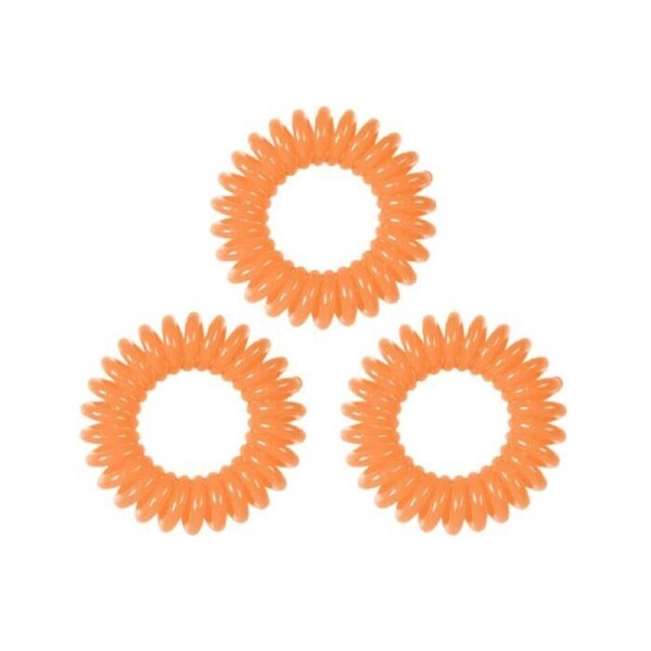 6x Glammar Tangle Tie Pastel Orange 3pk