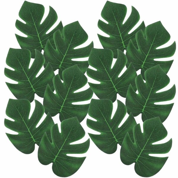 Artificial Tropical Palm Leaves 15cm (Pack of 12)