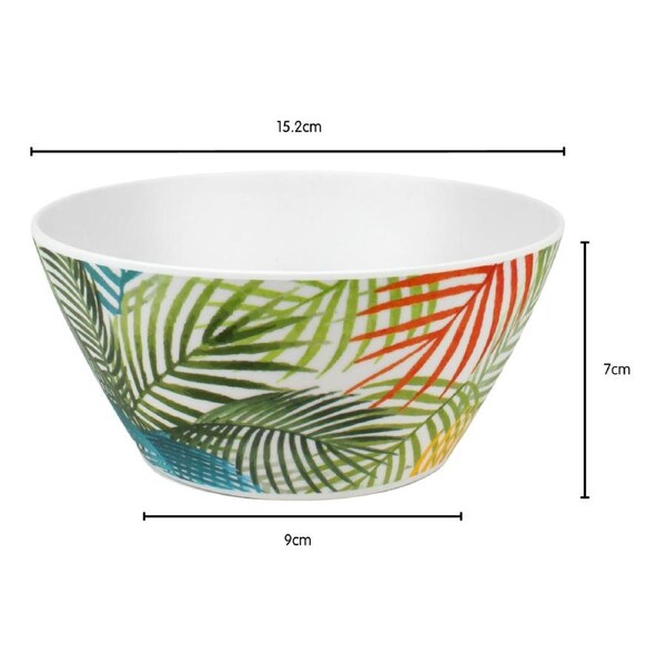 Summer Dine Melamine Serving Bowl 15cm