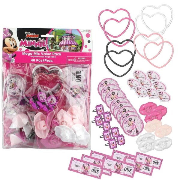 Minnie Mouse Forever Mega Value Favour Pack (48 Pieces)