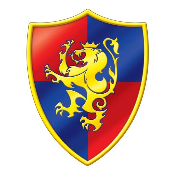 Medieval Crest Cutout 42cm