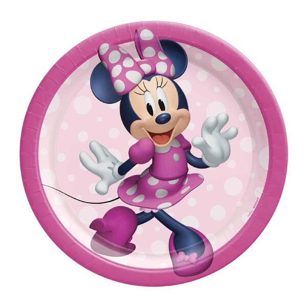 Minnie Mouse Forever Small Paper Plates (Pack of 8)