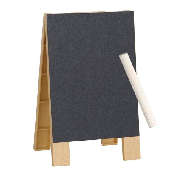 Plastic Chalkboard Easel with Chalk