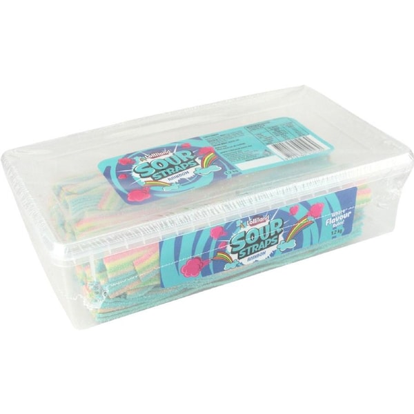 Rainbow Sour Straps (1.2kg)