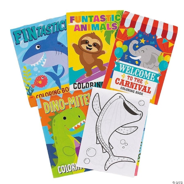Colouring Books (Pack of 12)