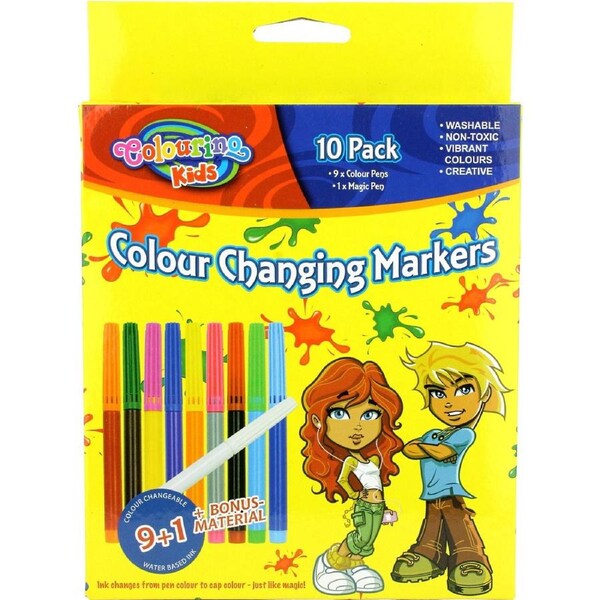 Colour Changing Markers (Pack of 10)