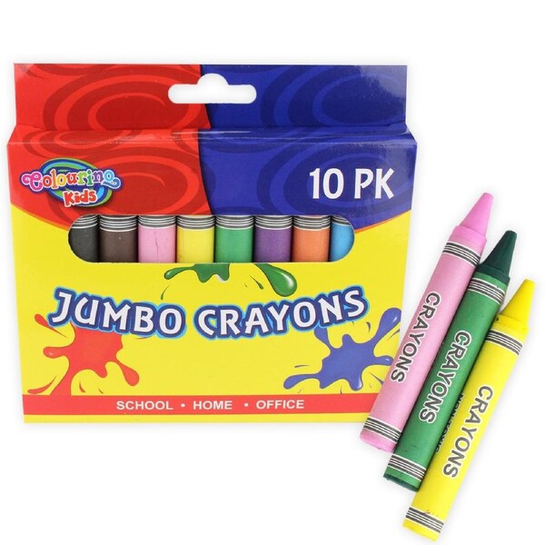 Jumbo Crayons (1 Box)