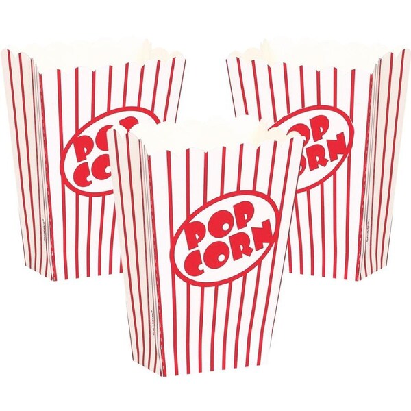 Popcorn Boxes (Pack of 8)