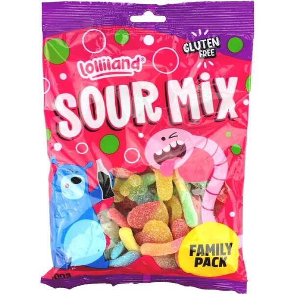 Sour Mix Lollies (400g)
