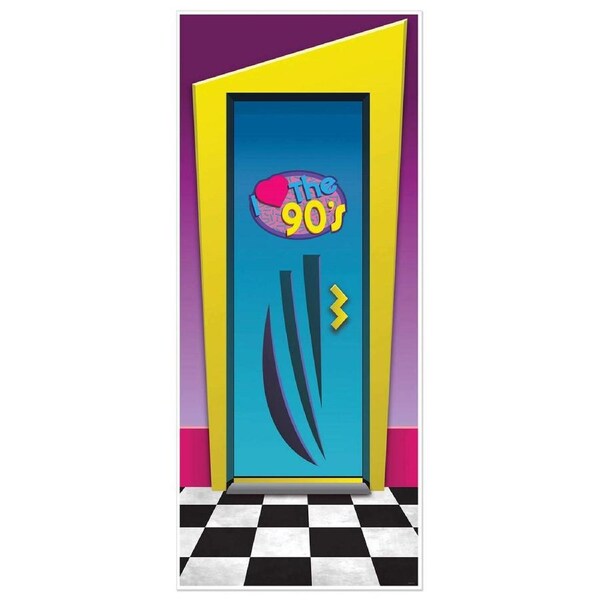 I Love the 90's Door Cover