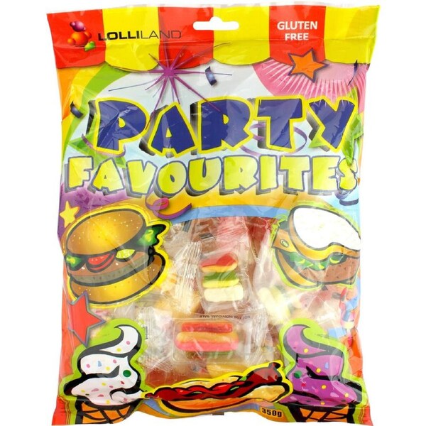Assorted Fast Food Gummi Candy (350g Pack)