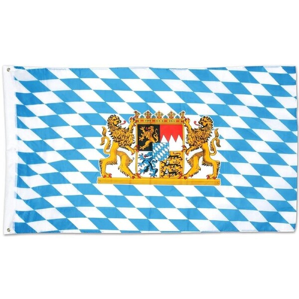 Oktoberfest Bavarian Flag Banner
