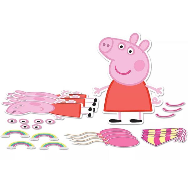Peppa Pig Confetti Craft Kit (Pack of 4)