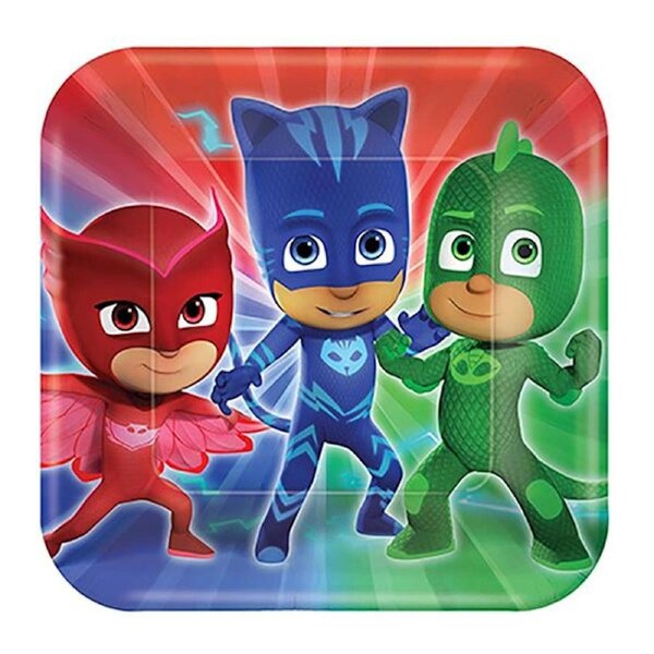 PJ Masks Large Paper Plates (Pack of 8)
