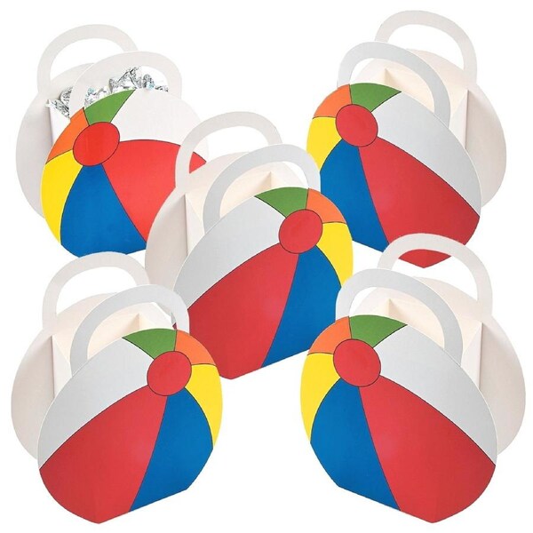 Beach Ball Treat Boxes (Pack of 12)
